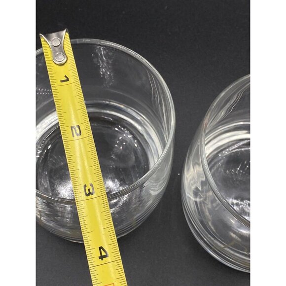 Crown Royal Oregon State Crown Pillow Gold Etched Rocks Glass LOT 2 - Picture 6 of 8